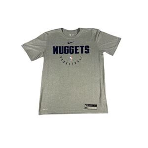 Men's Nike Denver Nuggets Gray Legend Practice Performance Dri-FIT T-Shirt